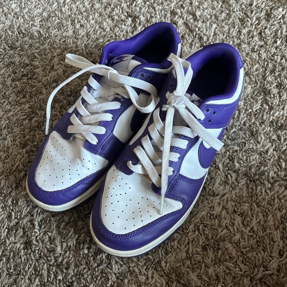 Nike Kids Sneakers in Purple and White